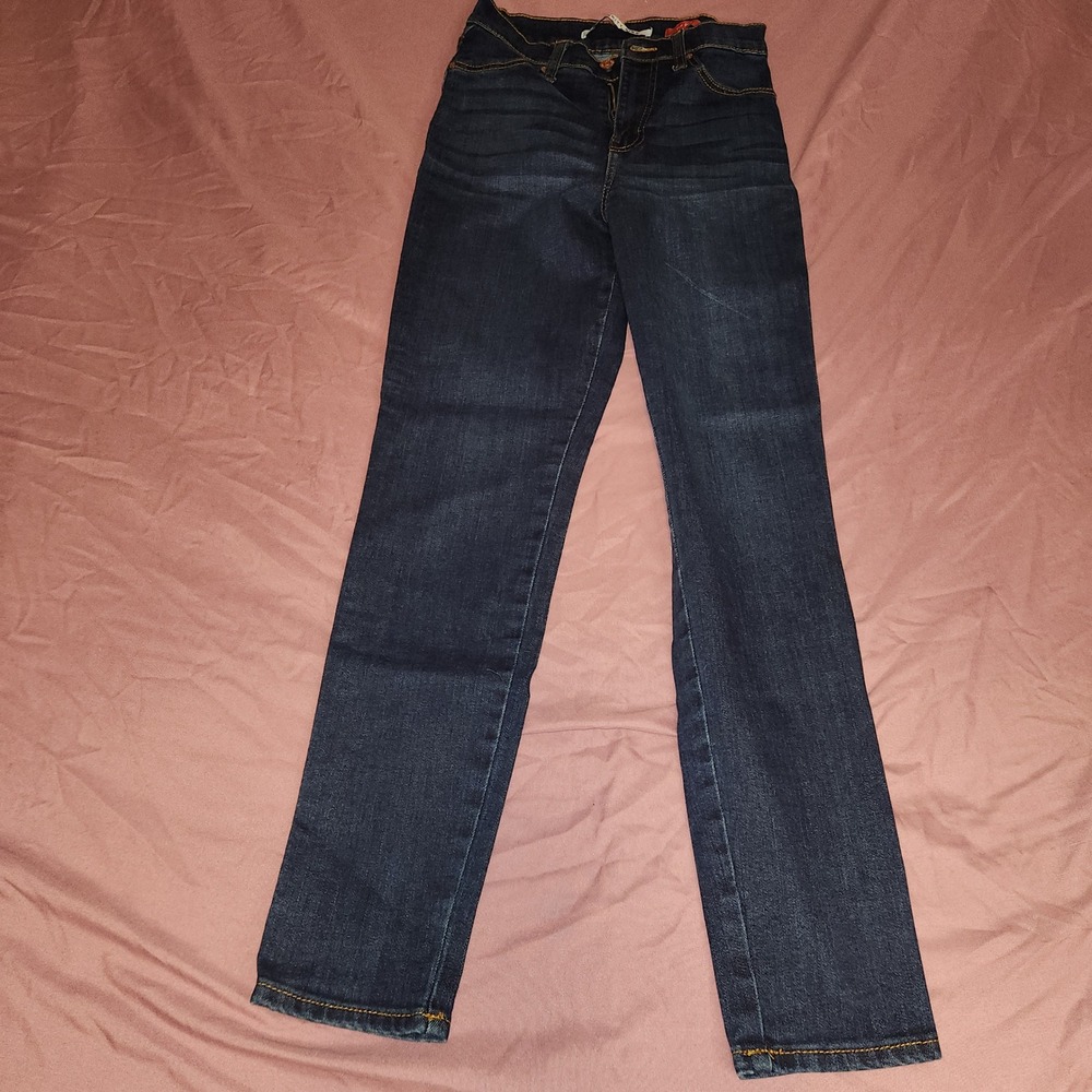 Celebrity Pink The Deb Dark Wash Skinny Jeans Womens Size 5 27 Stretch Denim